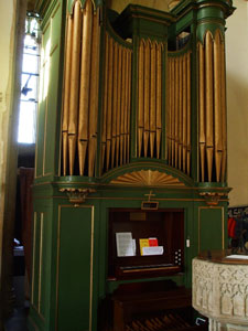 South Walsham church organ